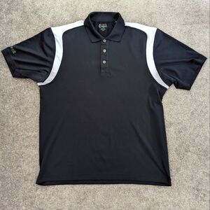 IZOD black golf Tshirt for men size Large